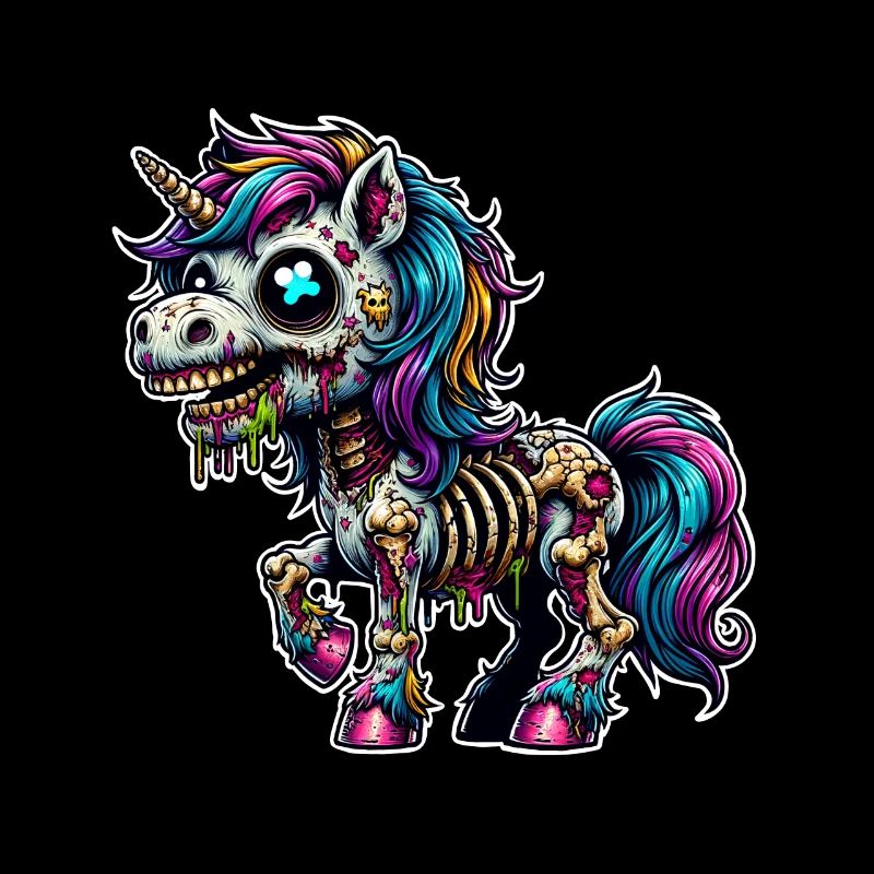 Einhorn Zombie