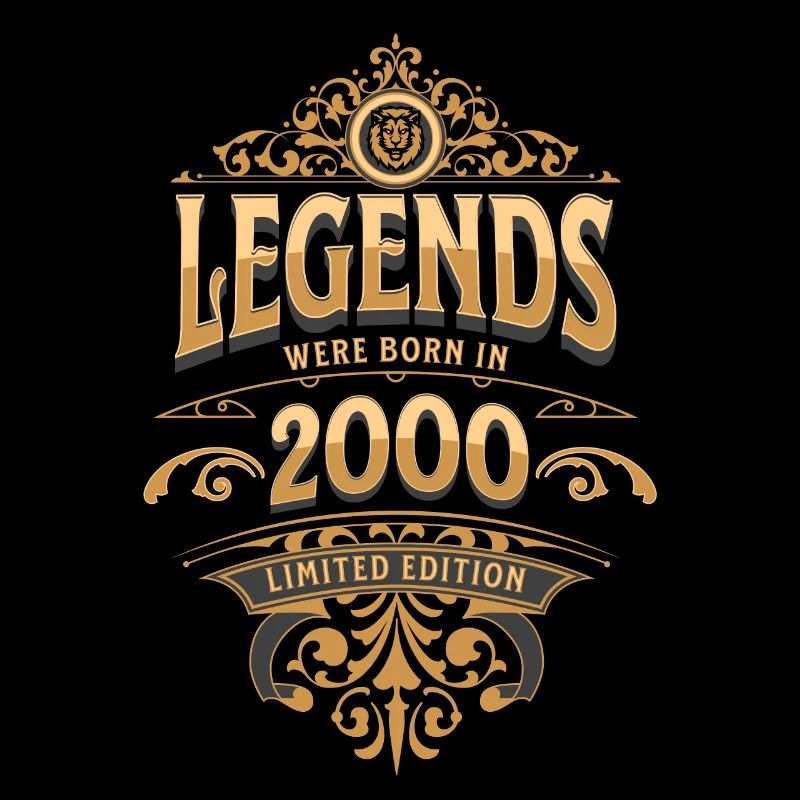 2000 Légende Anniversaire 2000 Année de naissance