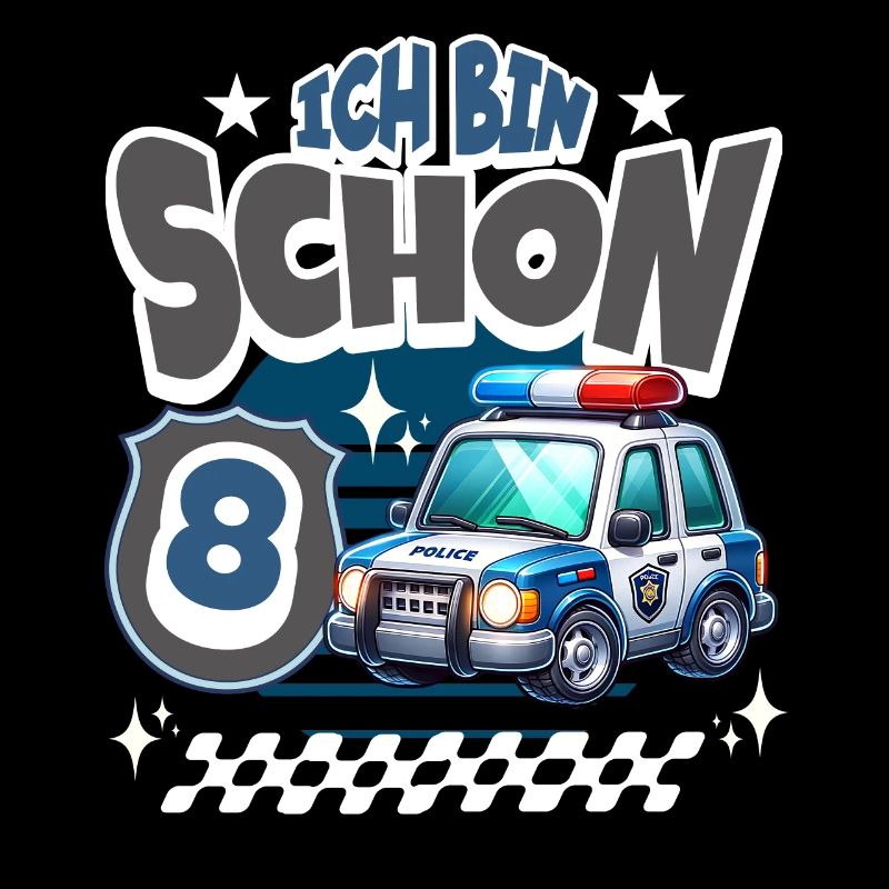 Polizei 8. Geburtstag Kindergeburtstag