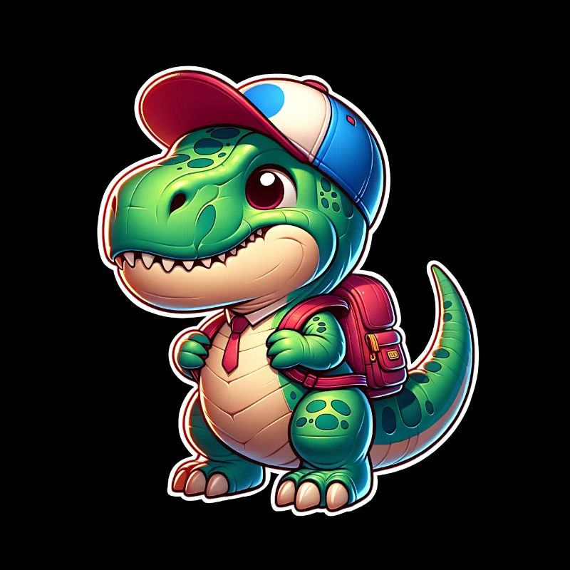 Dinosaurier Schule Einschulung Schulkind