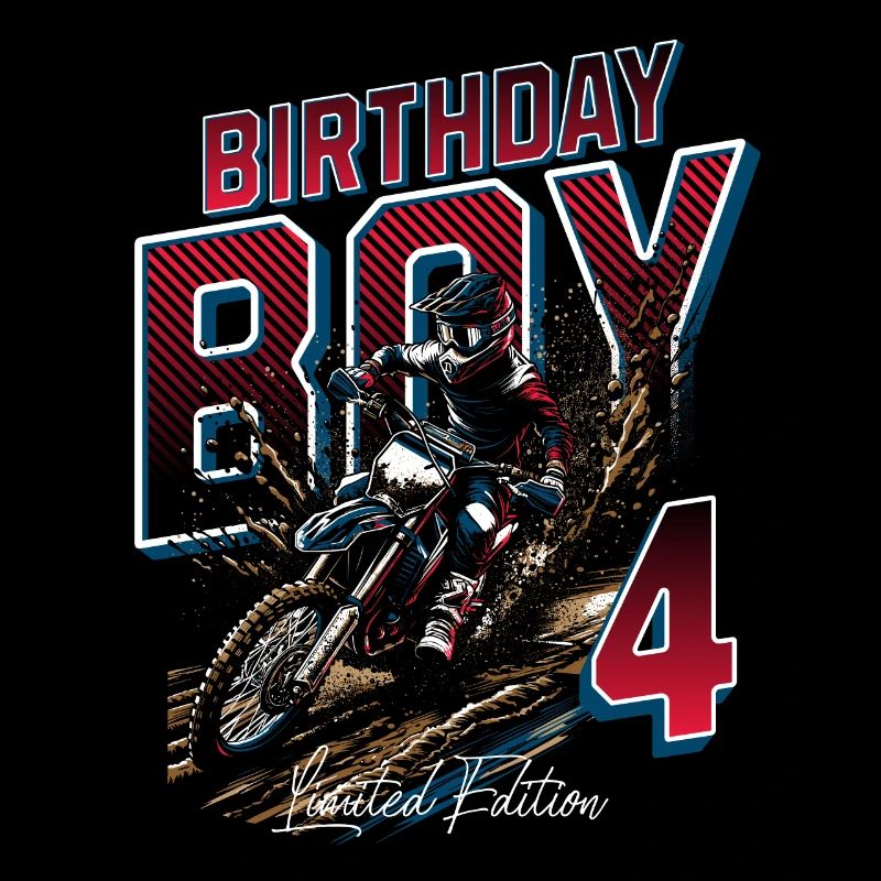 Motocross 4th Birthday