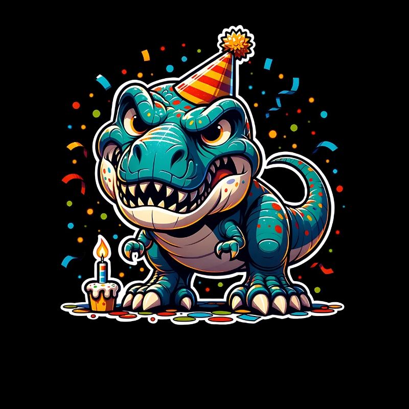 T Rex Geburtstag Dinosaurier
