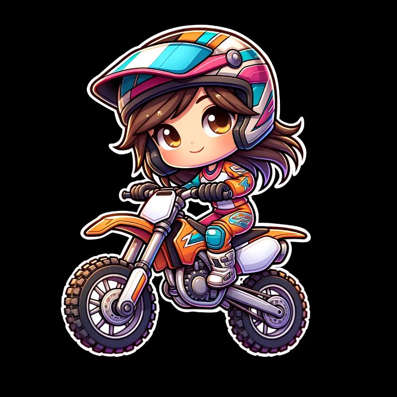 Motocross Mädchen