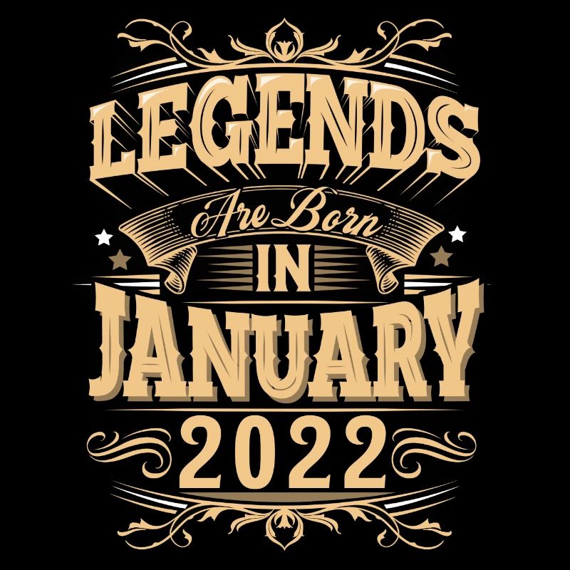 Légende de l’anniversaire de janvier 2022