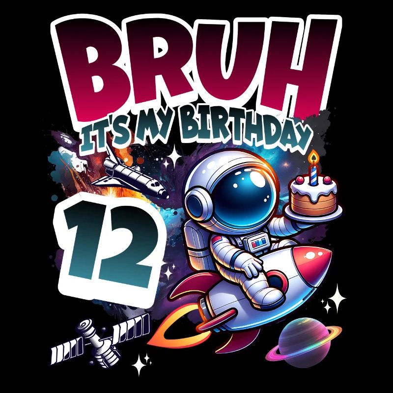 Astronaute 12e anniversaire Espace