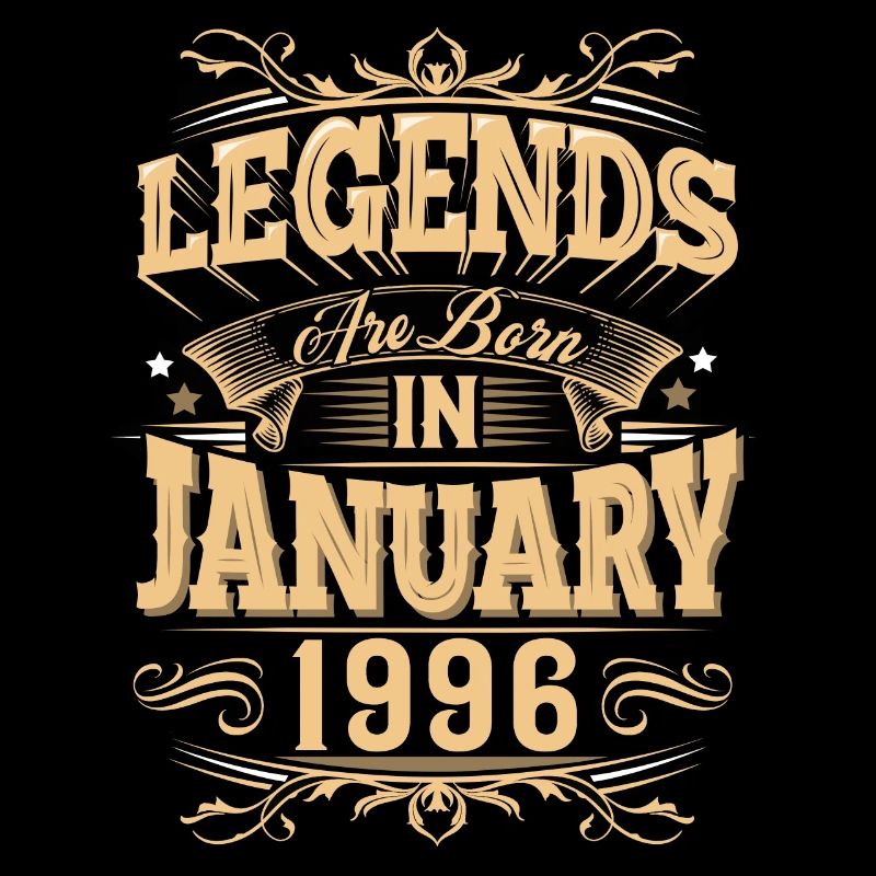 Légende de l’anniversaire de janvier 1996