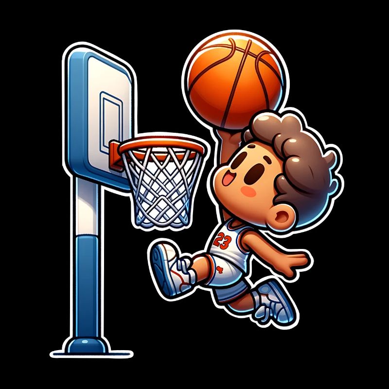 Dunking de basket-ball