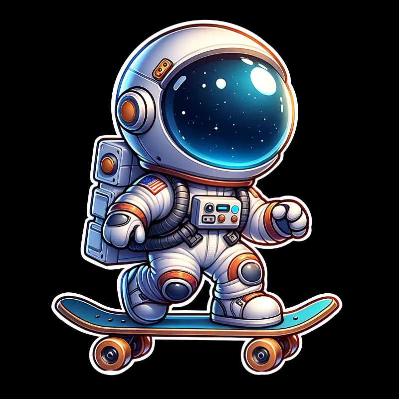 Astronaut Skateboard Skate