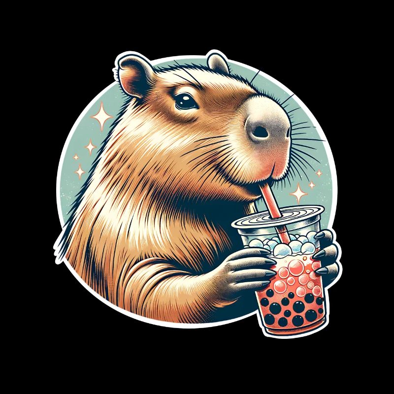 Capybara Bubble Tea