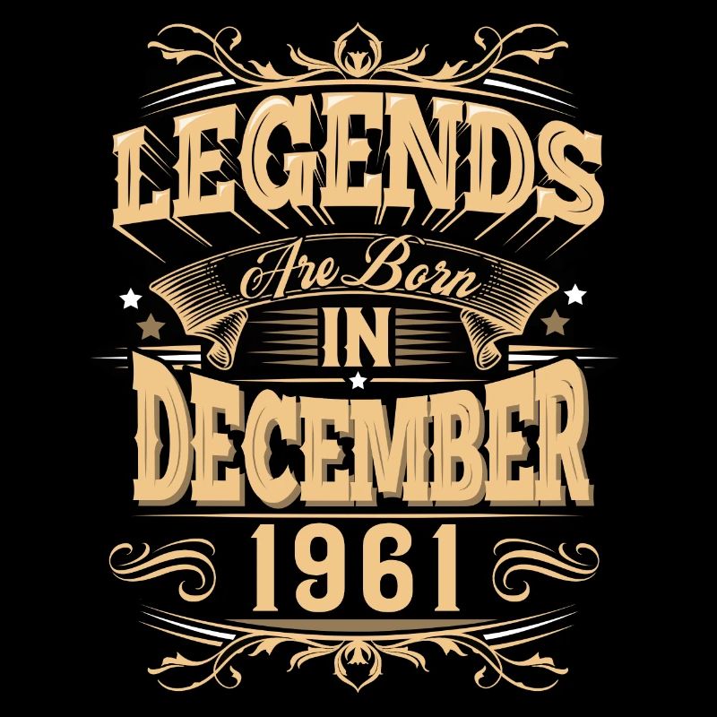 Légende de l’anniversaire de décembre 1961
