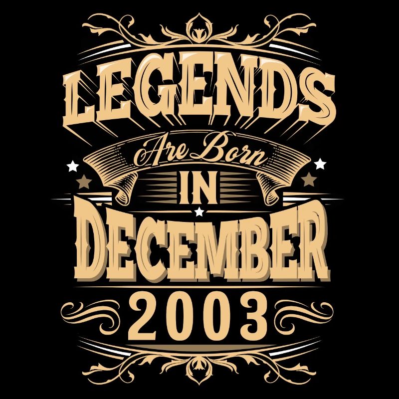 Dezember 2003 Geburtstag Legende
