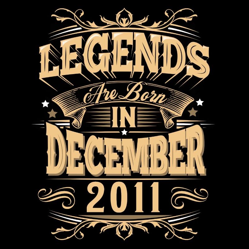 Légende de l’anniversaire de décembre 2011