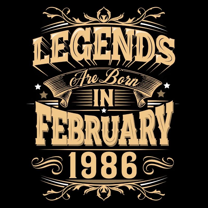Februar 1986 Geburtstag Legende