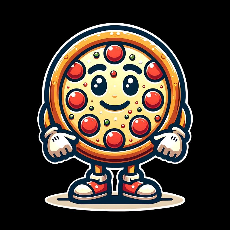 Pizza Maskottchen