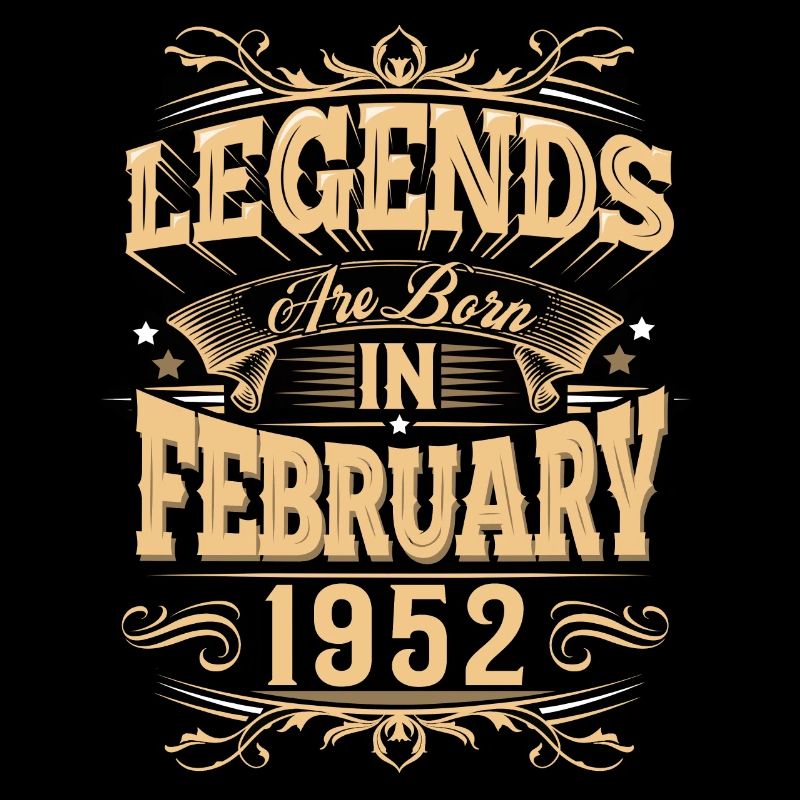 Februar 1952 Geburtstag Legende