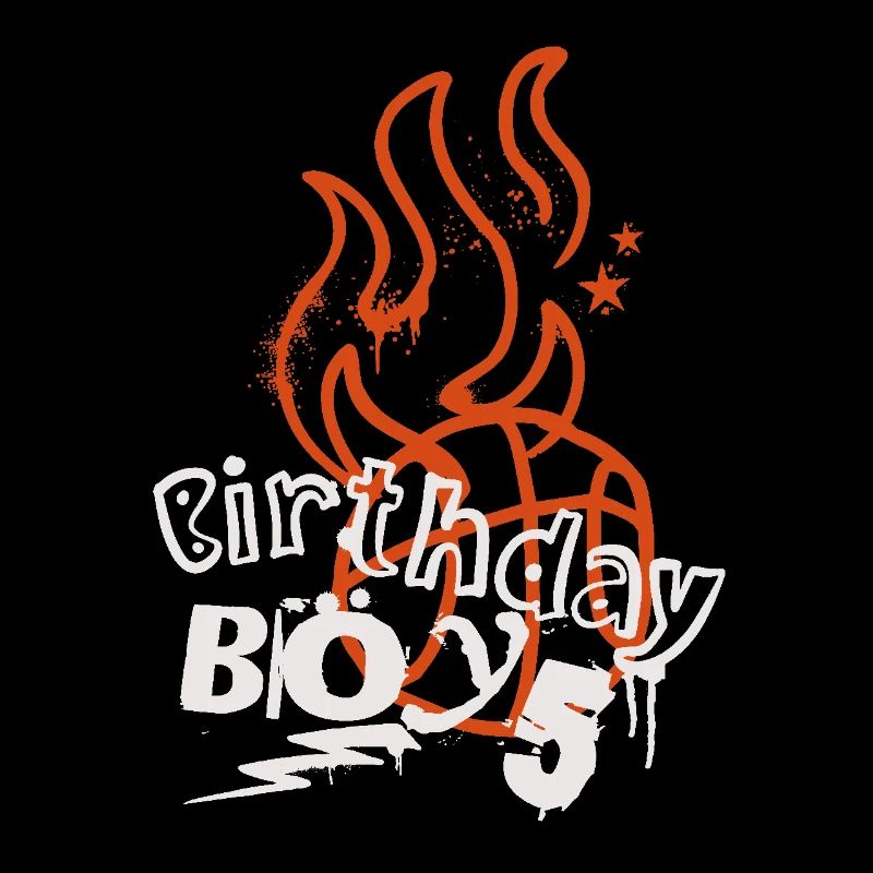 Basket-ball 5e anniversaire Basketteur
