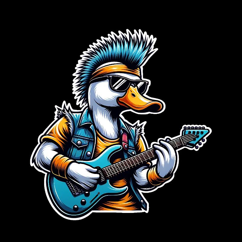 Duck Rock and Roll Guitariste
