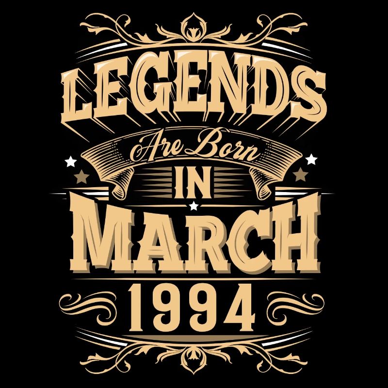 März 1994 Geburtstag Legende