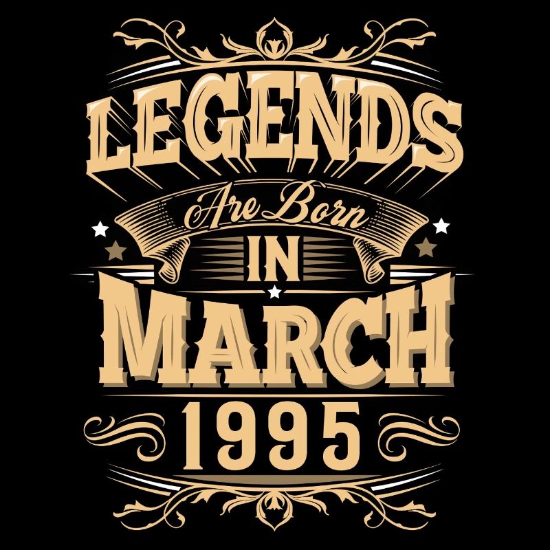 Légende de l’anniversaire de mars 1995