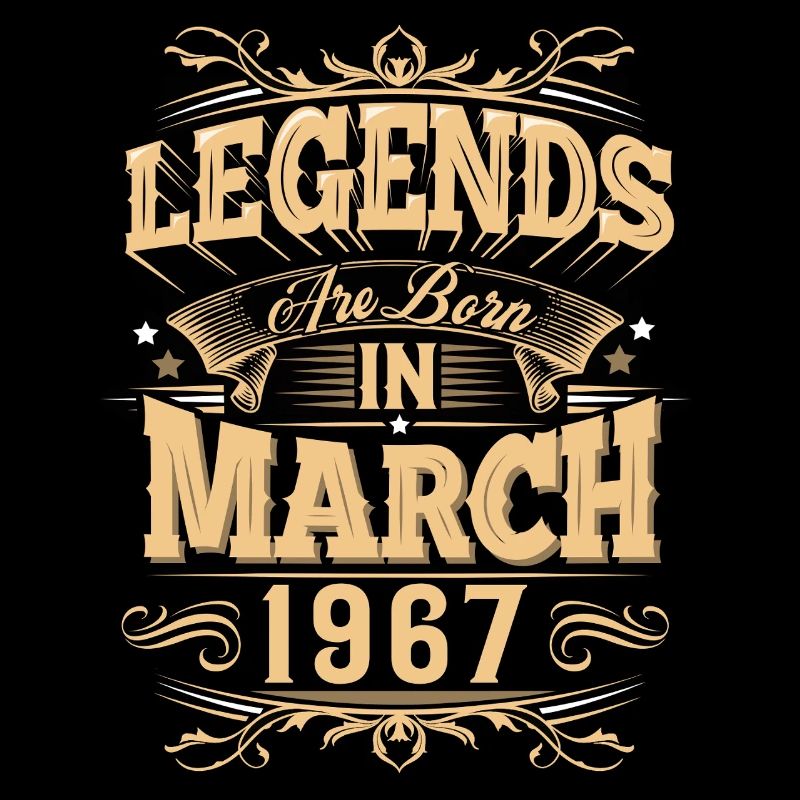 Légende de l’anniversaire de mars 1967