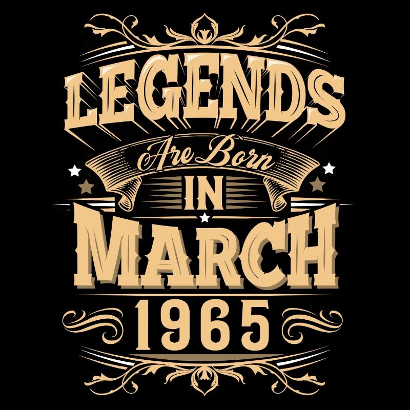 Légende de l’anniversaire de mars 1965