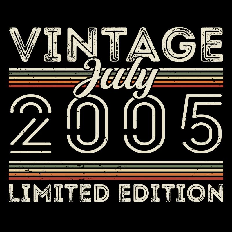 Juli 2005 Juli Geburtstagsgeschenk Juli 2005