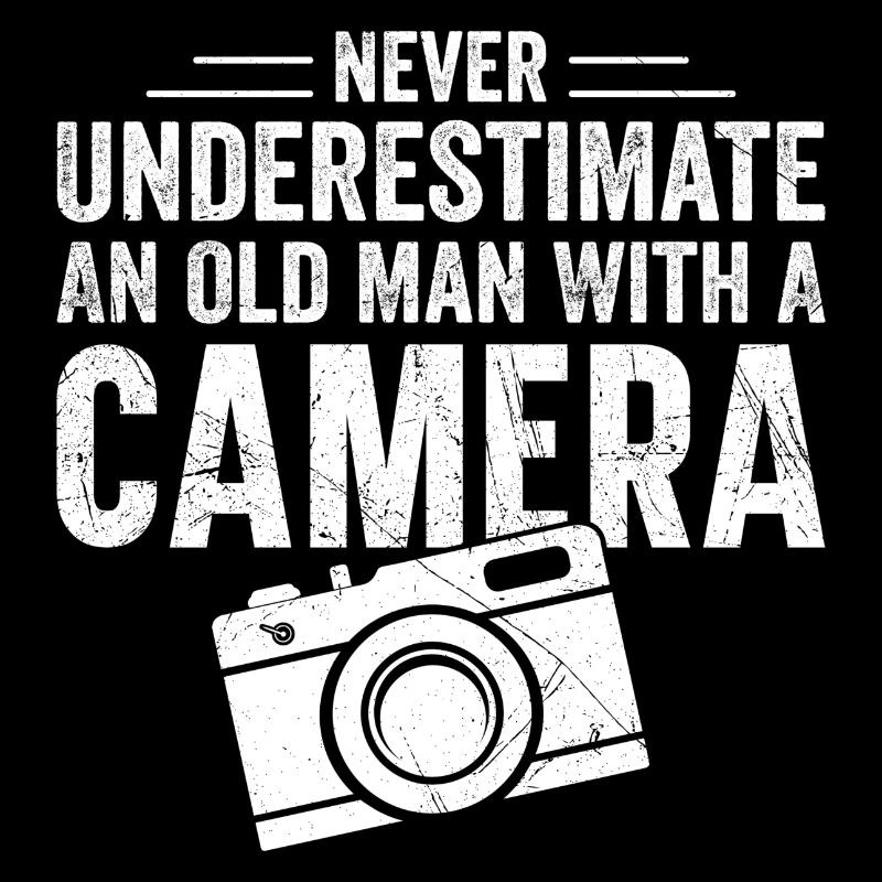 Never underestimate an old man with a camera