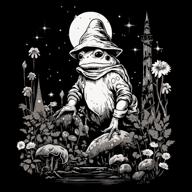 frosch wizard cottagecore