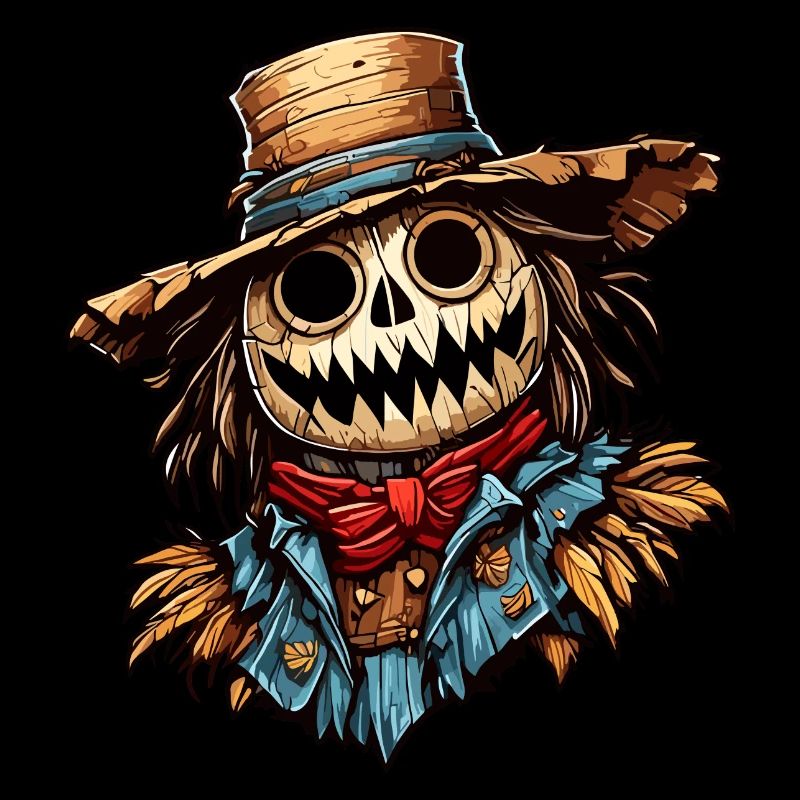 Vogelscheuche / Erntehelfer / Maisfeld / Feld