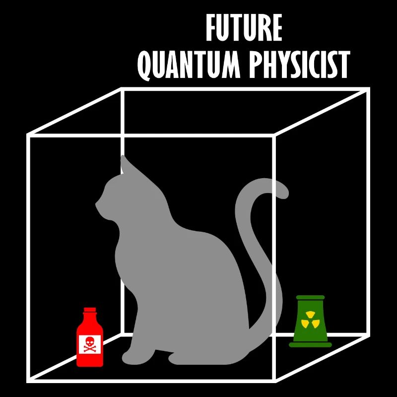 Quantenphysik Wissenschaft Student Physiker Geschenk