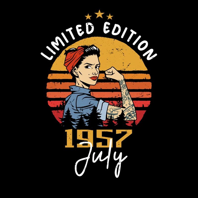 Juli 1957 - Geburtstag im Juli 1957 Geschenk