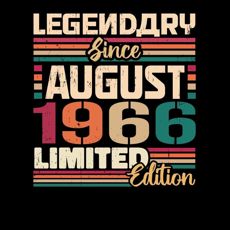 1966 August Geburtstag Legende August 1966