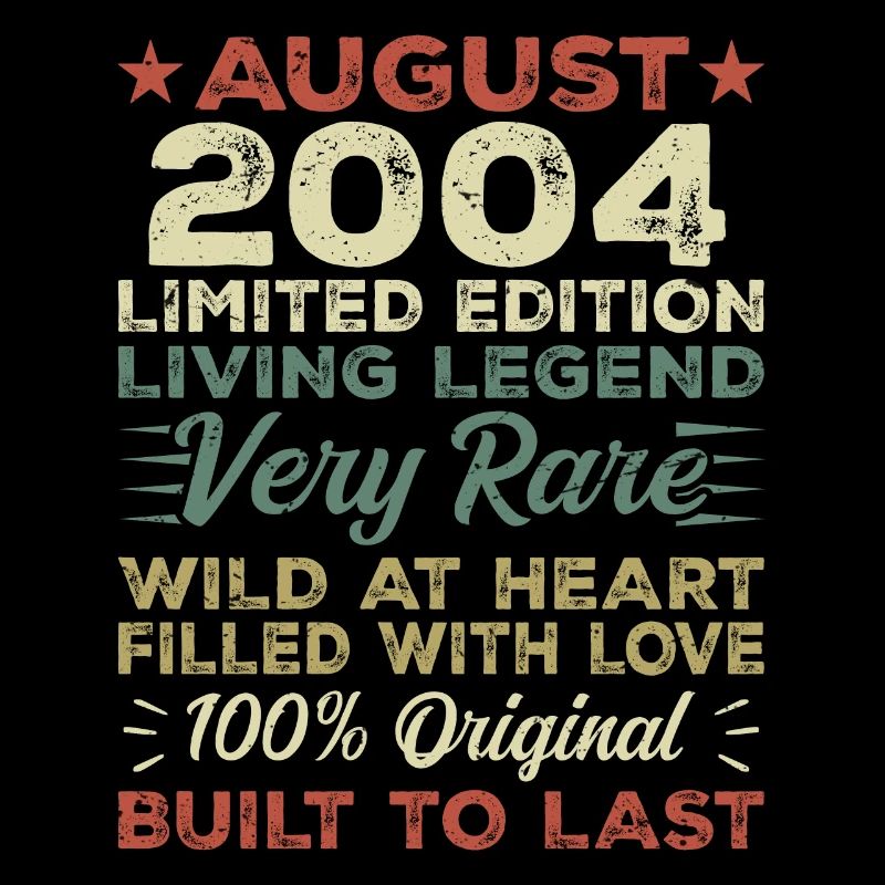 Août 2004 - Idée cadeau pour Août 2004 - 2004