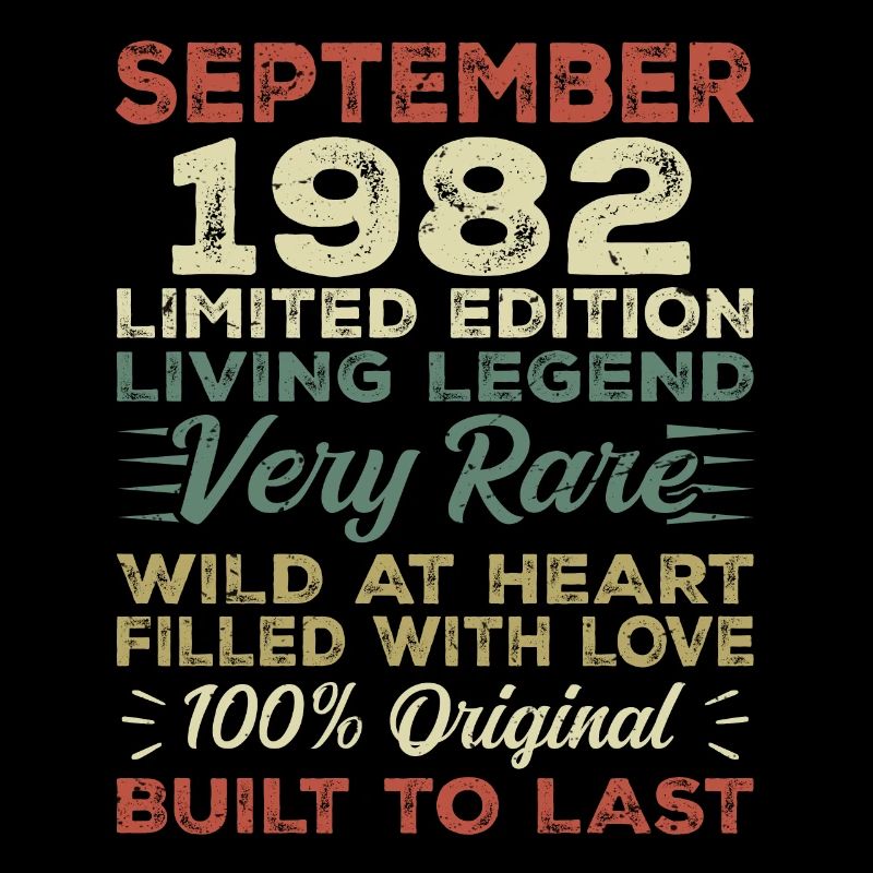 Anniversaire Septembre 1982 Edition Limitée Original