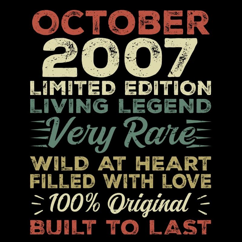 2007 Octobre 2007 Anniversaire Octobre 2007 Original