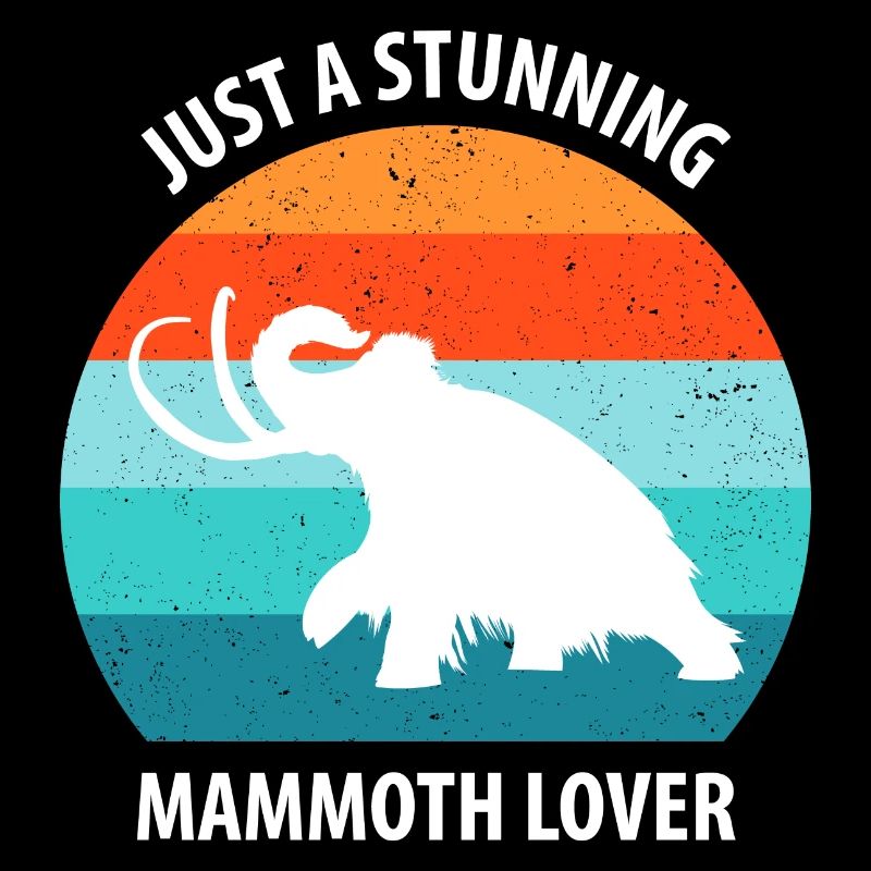 Lustiges Mammut Steinzeit Eiszeit Design Urzeit