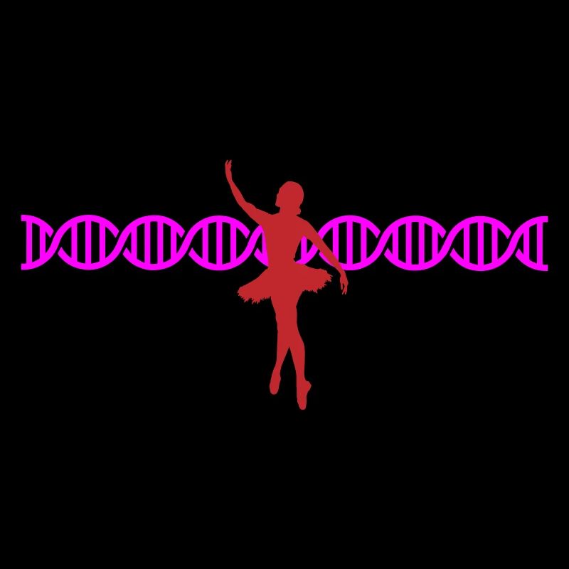 ADN de danseur de danse classique ADN | Couleurs modifiables