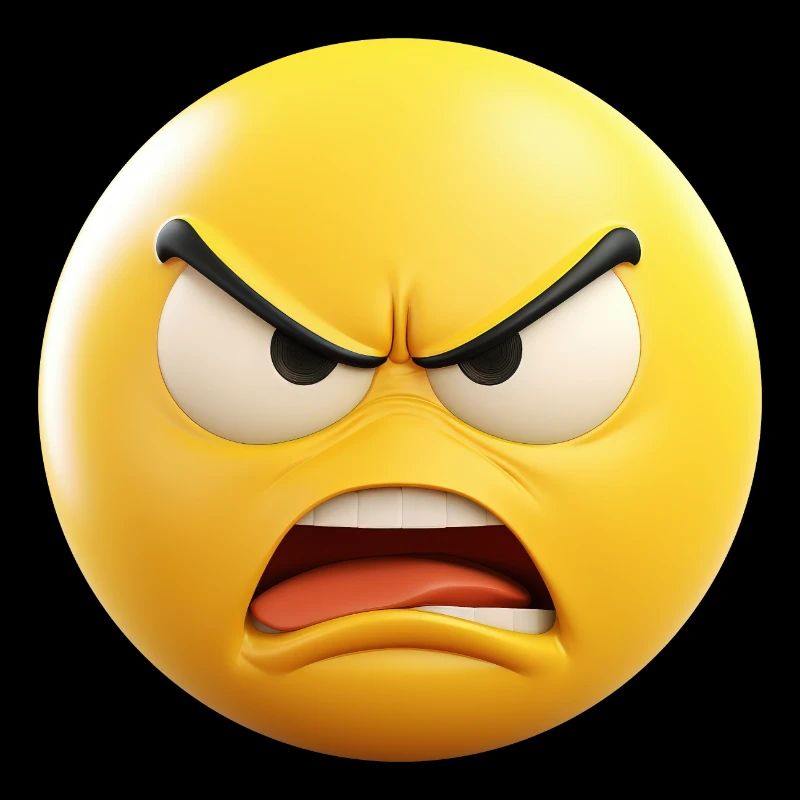 Wütend Emoticon Emotion