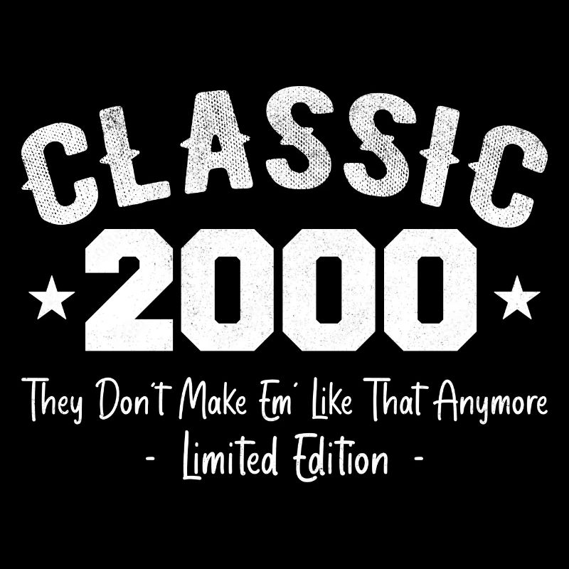 Né 2000 Vintage Cadeau Anniversaire Classic 2000