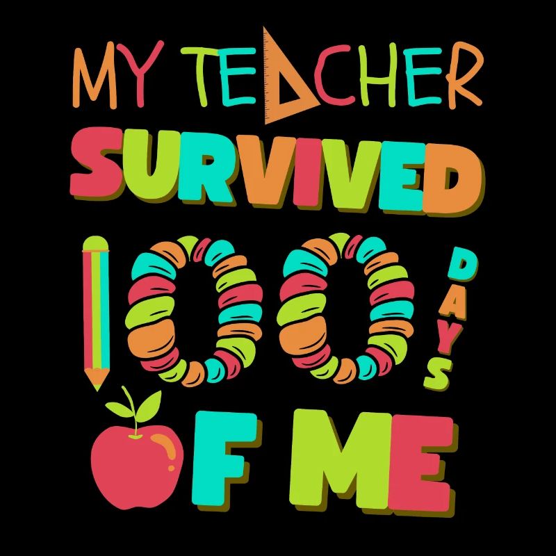 Mon professeur a survécu à 100 jours de moi 100 jours d’école