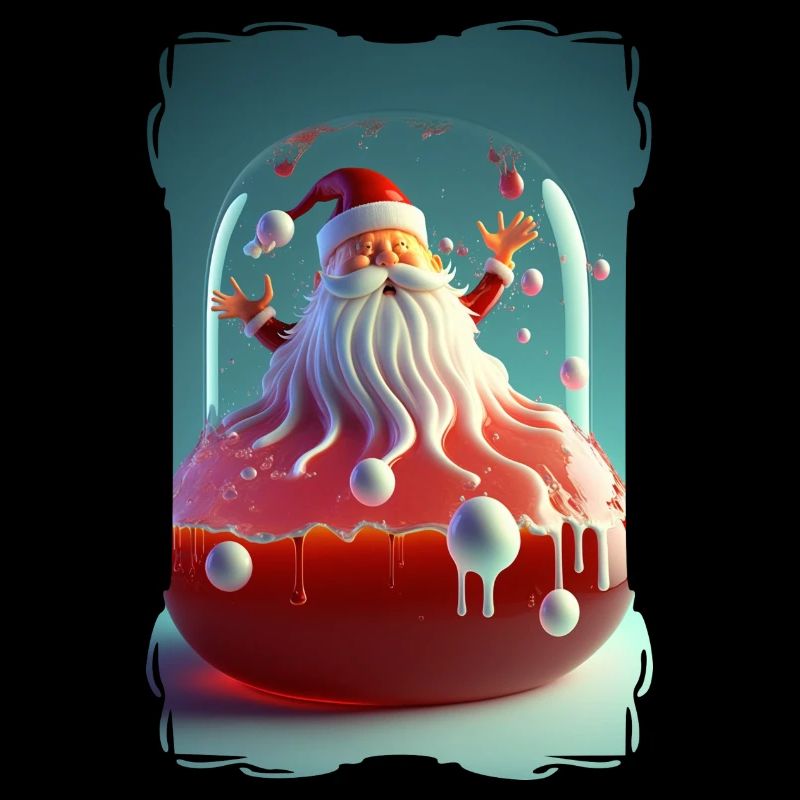 Weihnachtsmann-Gelee