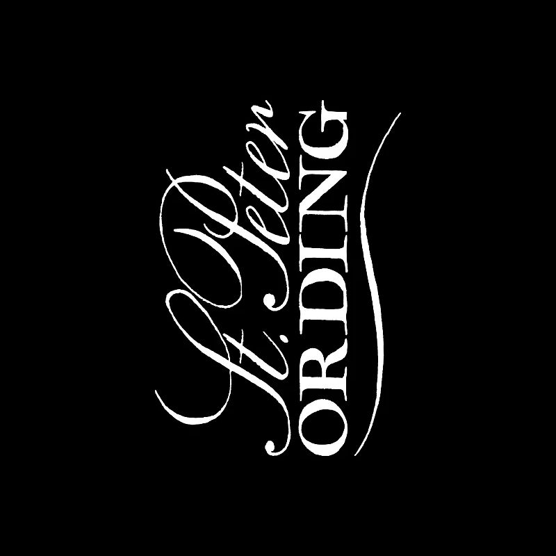 Sankt Peter Ording lettering white