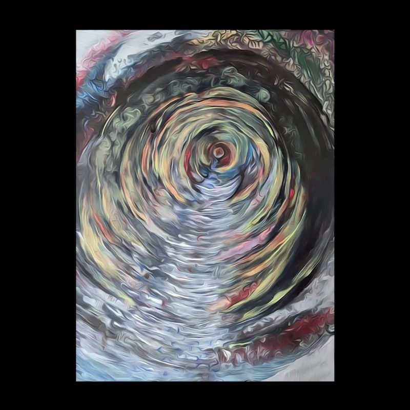 Une autre dimension route colorée