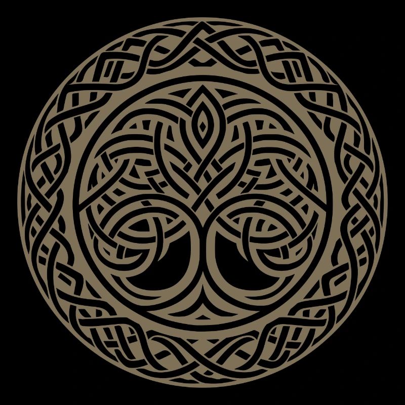 Yggdrasil Lebensbaum Walhalla Wikinger