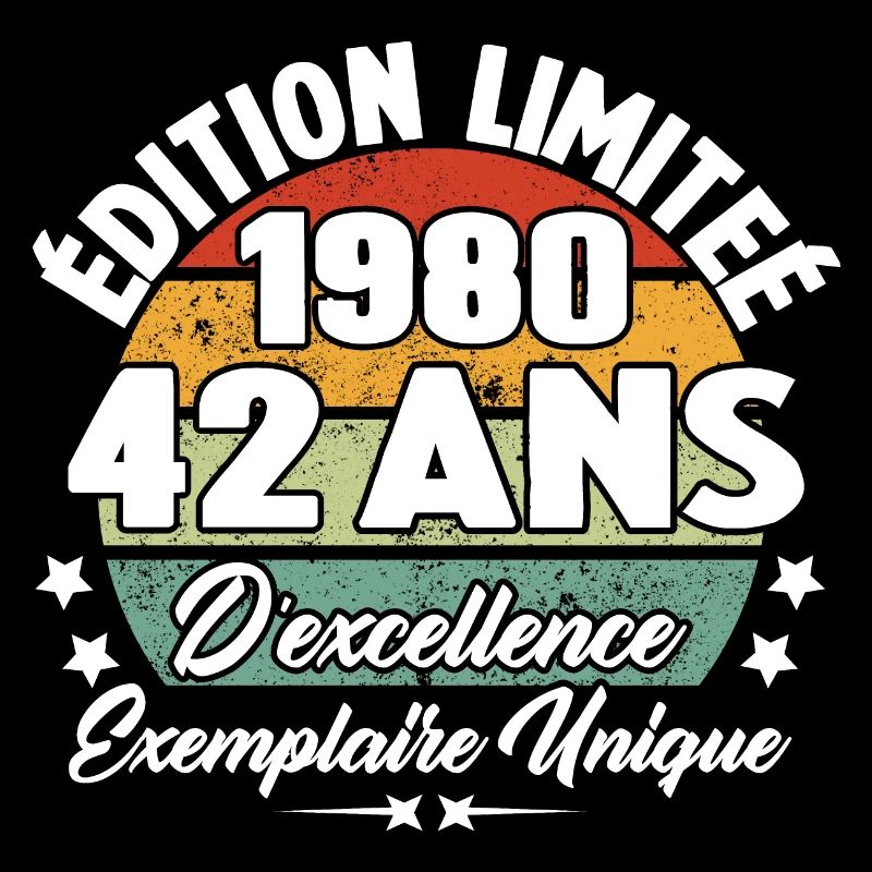 Cadeau 42 ans d'excellence / Édition limitée 1980
