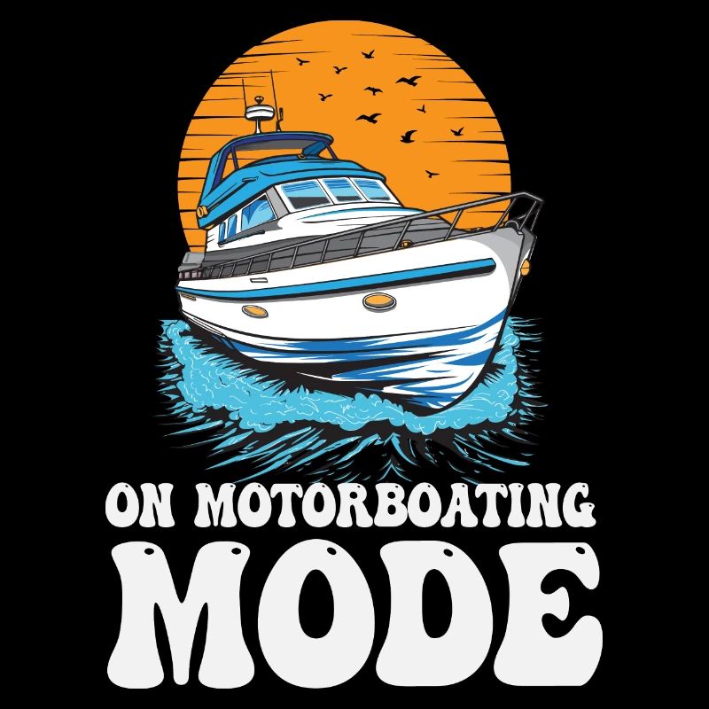 On Motorboating Mode Pontoon Captain Lake Life