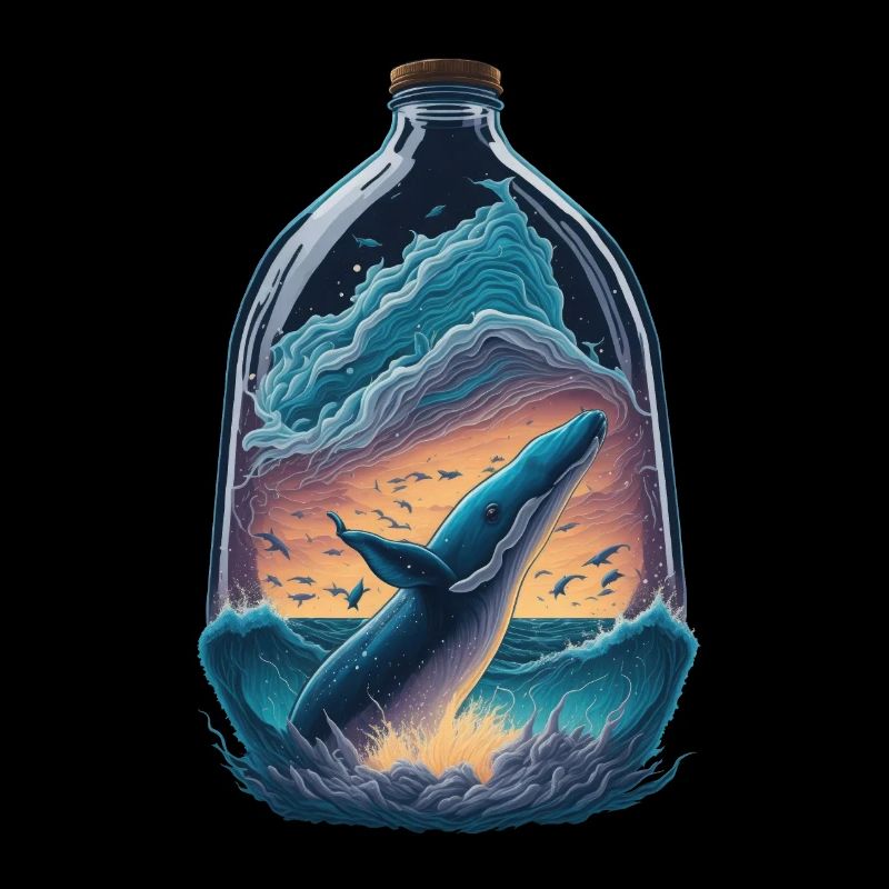Bouteille de baleine