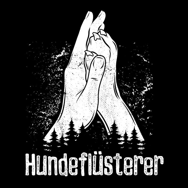 Hundeflüsterer - Hand + Hundepfote - High Five