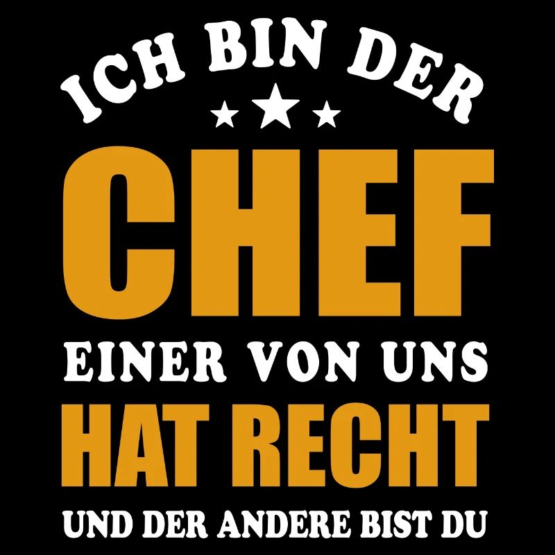 Ich bin der Chef - einer von uns hat Recht