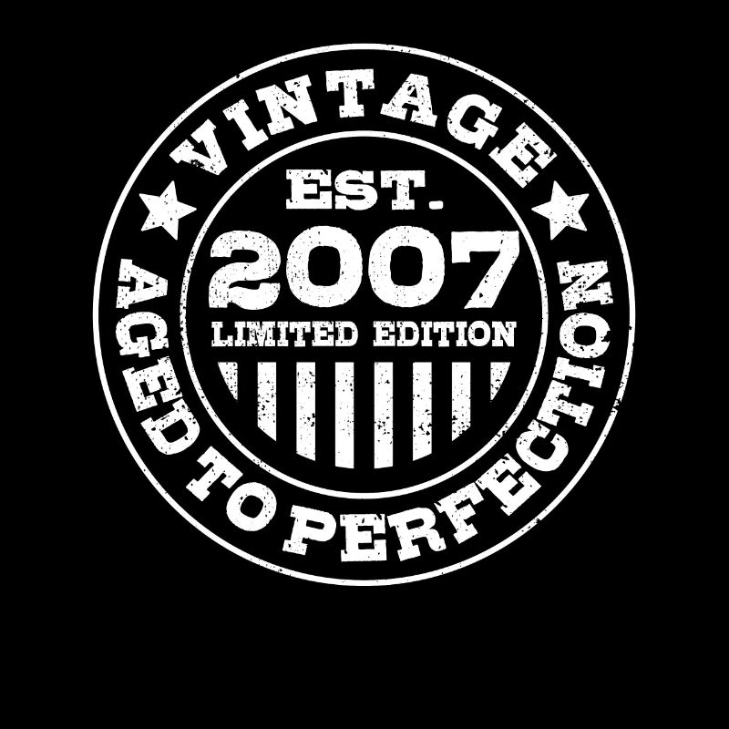 Vintage 2007 Limited Edition - Geburtstag Geschenk